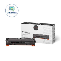 NON-OEM HP W2110X / 206X Alternative Toner ChipFlex YRTS Black 3.1K