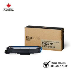 Brother TN227C Reman Ecotone Cyan 2.3K