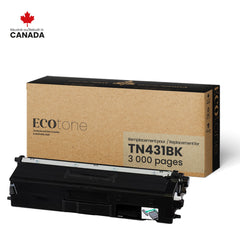 Brother TN431BK Reman Ecotone Black 3K