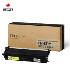 Brother TN431Y Reman Ecotone Yellow 1.8K