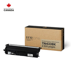 Brother TN433BK Reman Ecotone Black 4.5K