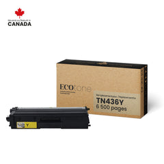 Brother TN436Y Reman Ecotone Yellow 6.5K