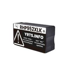 NON-OEM HP No.952XL F6U19AN Reman Black EcoInk YRTS 2K
