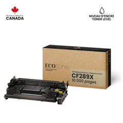 NON-OEM HP CF289X Reman Ecotone Black 10K (With toner level)