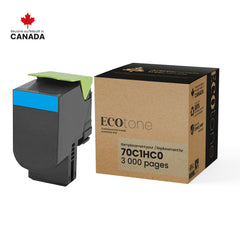 Lexmark 70C1HC0 Reman Ecotone Cyan 3K