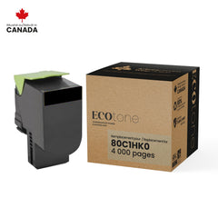 Lexmark 80C1HK0 Reman Ecotone Black 4K