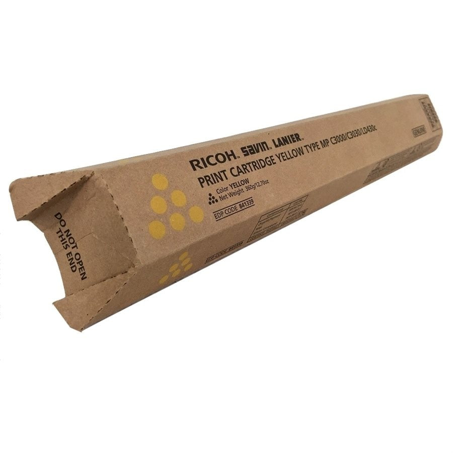 Ricoh Aficio MPC2500/2000/3000 OEM Toner Yellow 15K