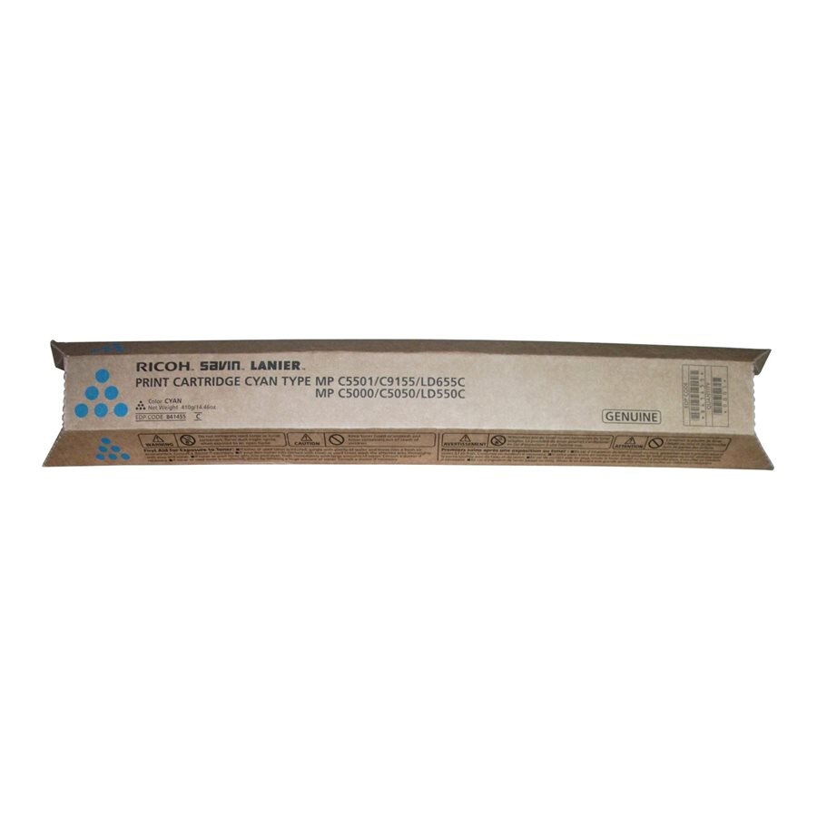 Ricoh Aficio (841287) MP C4000/MP C5000 OEM Toner Cyan 17K