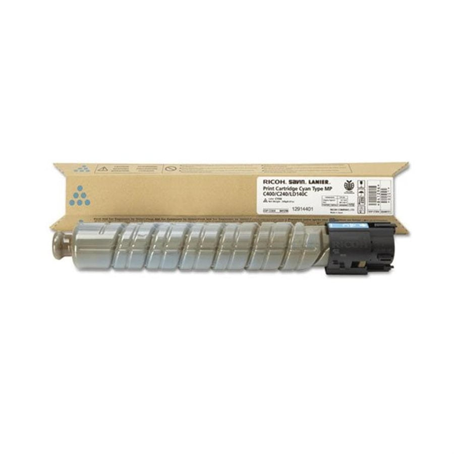 Ricoh 841296 MPC300/400/401 OEM Toner Cyan 10K