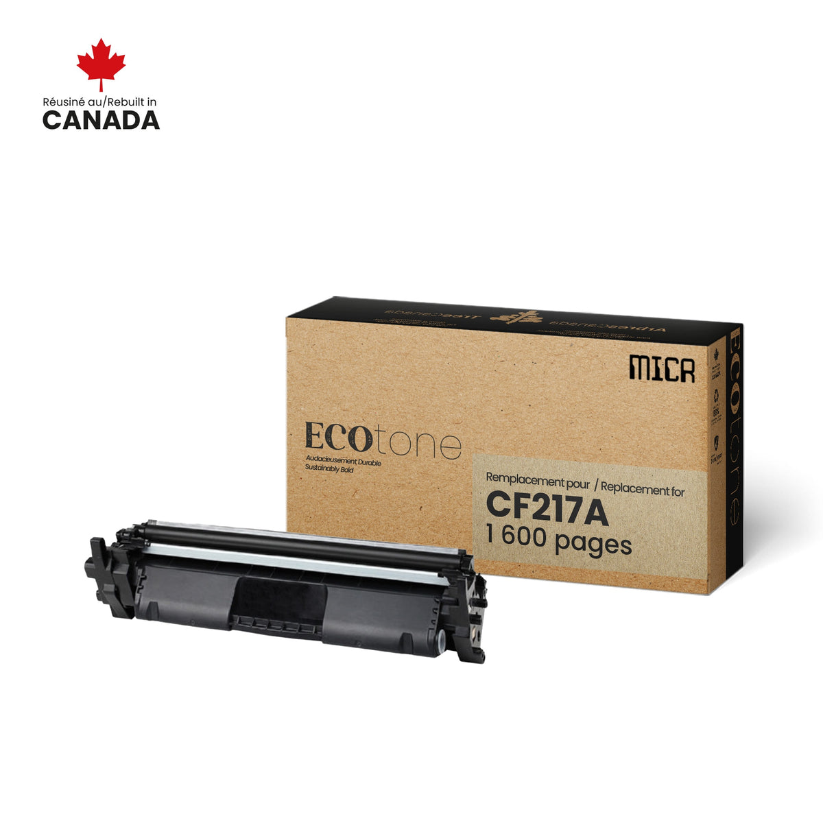 NON-OEM HP CF217A MICR Reman Ecotone 1.6K
