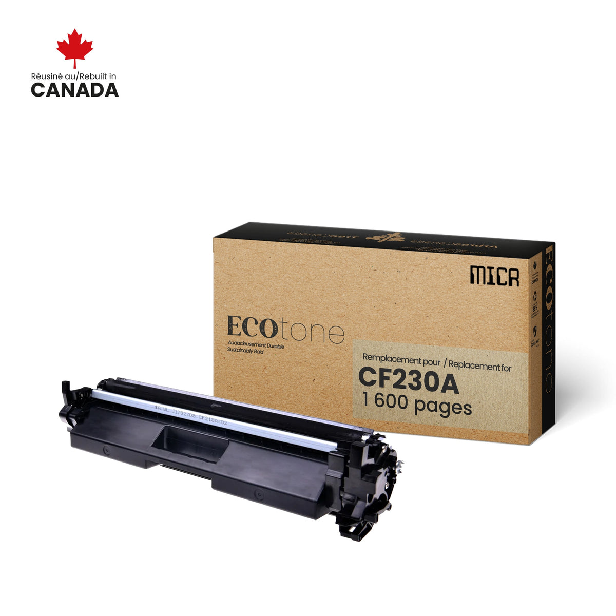 NON-OEM HP CF230A MICR Reman Ecotone 1.6K