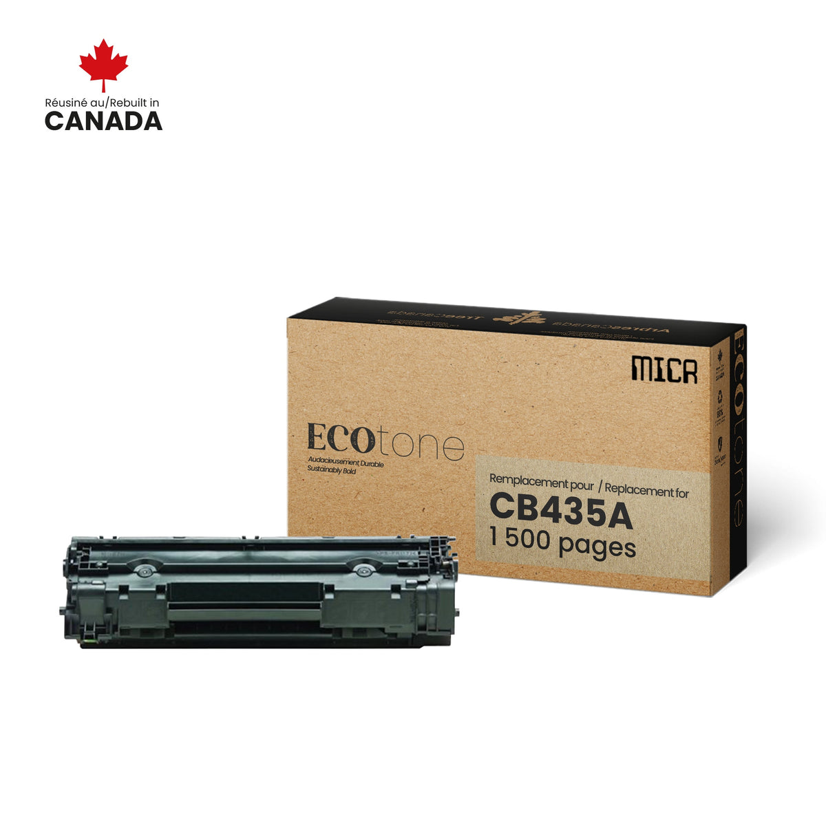 NON-OEM HP CB435A MICR Reman Ecotone 1.5K