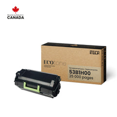 Lexmark 53B1H00 MICR Reman Ecotone 25K