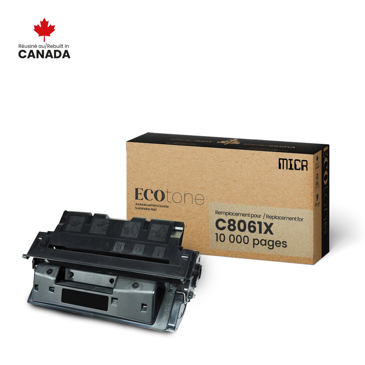 NON-OEM HP C8061X MICR Ecotone 10K