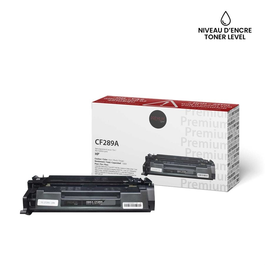 NON-OEM HP CF289A Alternative Premium Tone YRTS (with toner level) 5K
