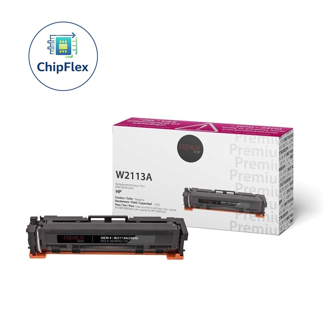 NON-OEM HP 206A W2113A Alternative Premium Tone YRTS Magenta 1250 pag