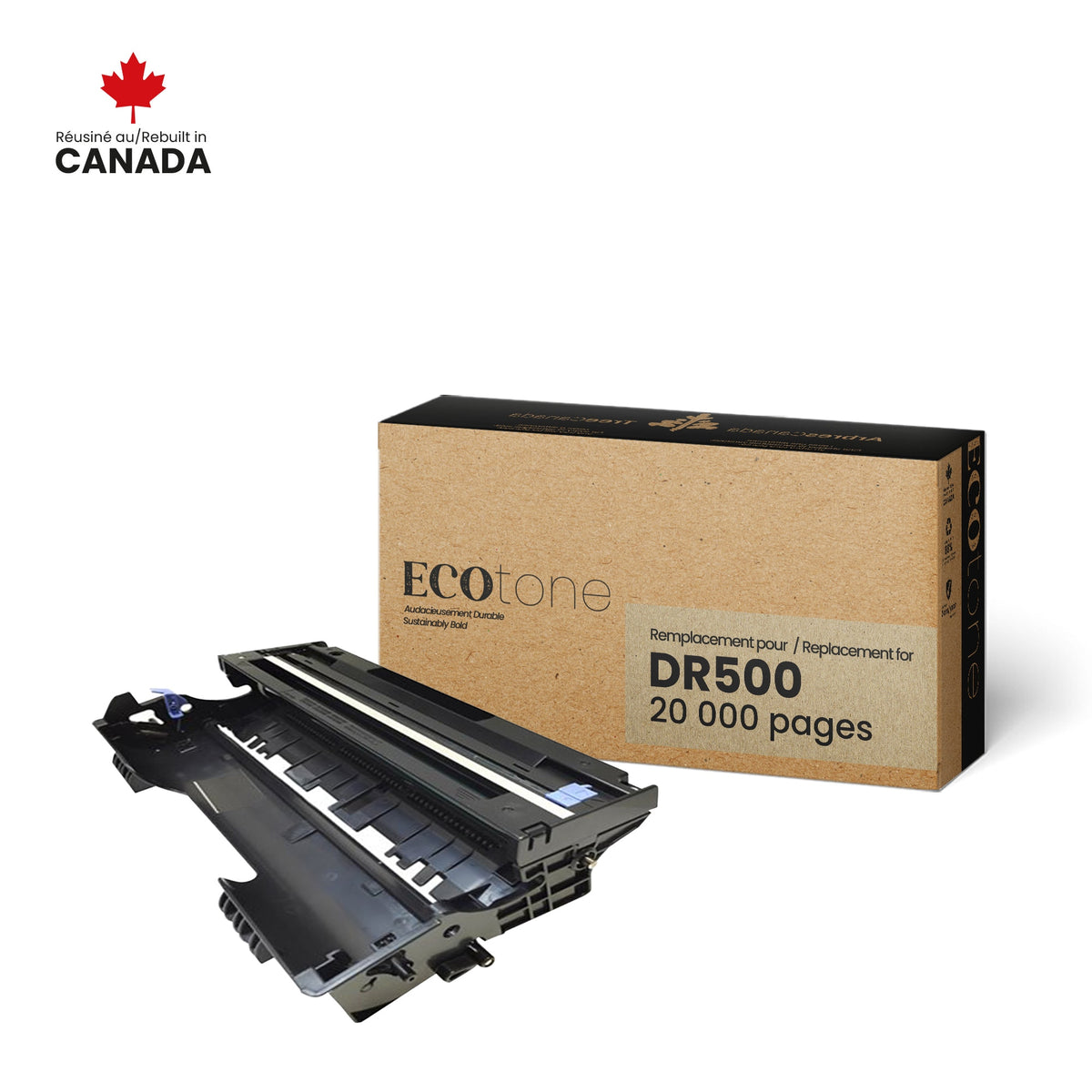 Brother DR500 Drum Reman Ecotone 20K
