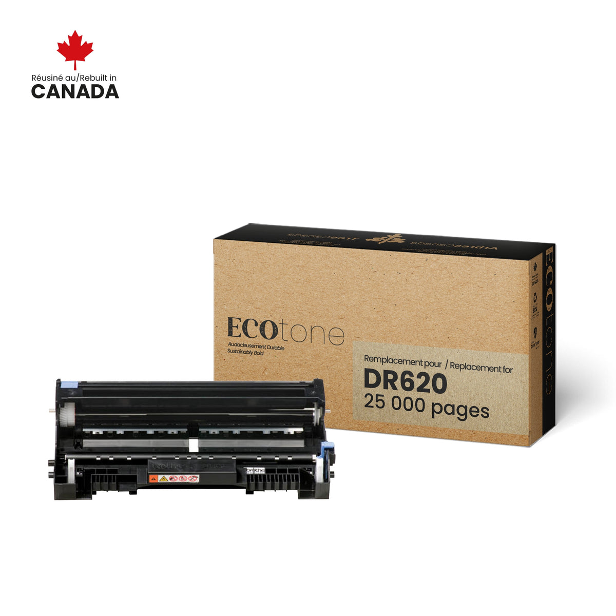 Brother DR620 Drum Reman Ecotone 25K