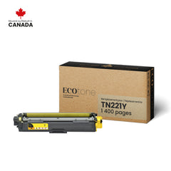 Brother TN221Y Reman Ecotone Yellow 1.4K