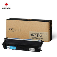 Brother TN431C Reman Ecotone Cyan 1.8K