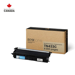Brother TN433C Reman Ecotone Cyan 4K