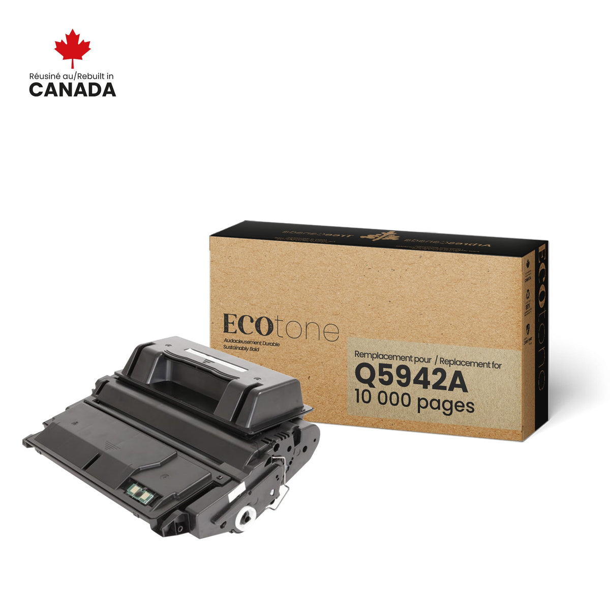 NON-OEM HP Q5942A Reman Ecotone 10K