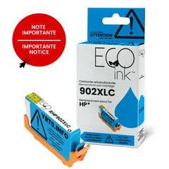 NON-OEM HP No.902XL T6M02AN Reman Cyan EcoInk YRTS