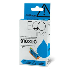 NON-OEM HP 910XL (3YL62AN) Reman Eco Ink YRTS Cyan 825 pages
