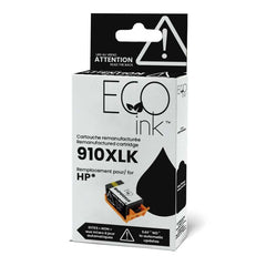 NON-OEM HP 910XL (3YL65AN) Reman Eco Ink YRTS Black 825 pages