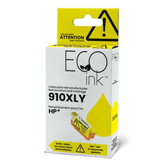 NON-OEM HP 910XL (3YL64AN) Reman Eco Ink YRTS Jaune 825 pages