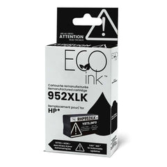 NON-OEM HP No.952XL F6U19AN Reman Black EcoInk YRTS 2K