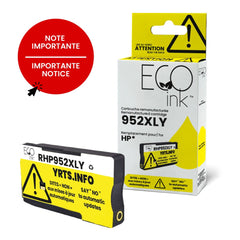 NON-OEM HP No.952XL L0S67AN Reman Yellow EcoInk YRTS 1.6K