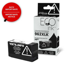 NON-OEM HP No.962XL 3JA03AN Reman Black EcoInk YRTS 2K