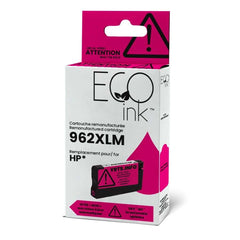 NON-OEM HP No.962XL 3JA01AN Reman Magenta EcoInk YRTS 1.6K