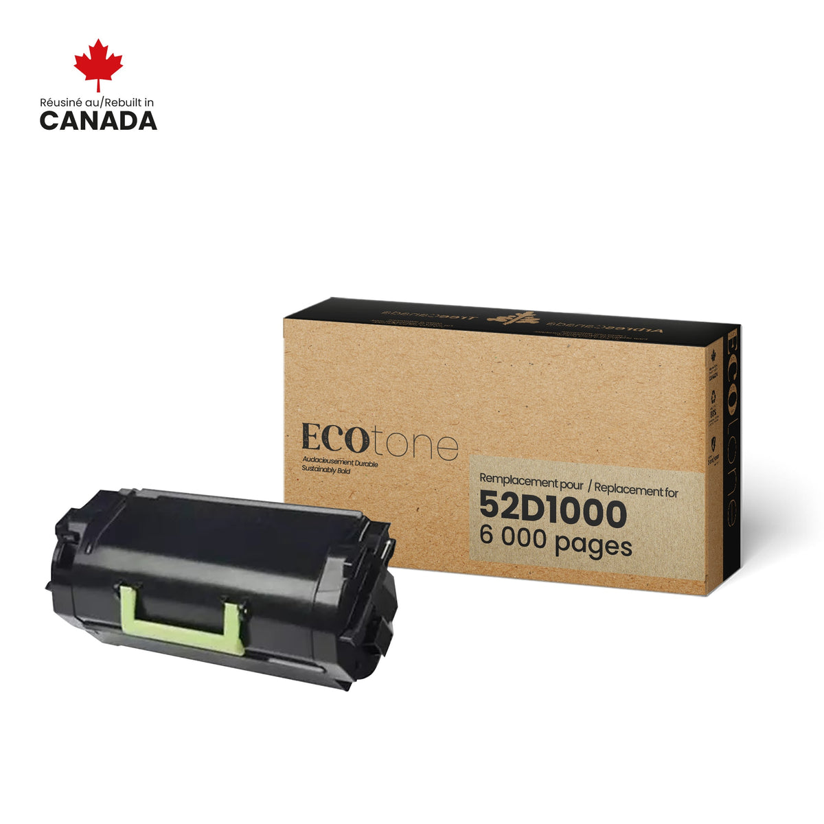 Lexmark 52D1000 Reman Ecotone 6K