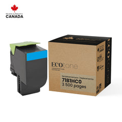 Lexmark 71B1HC0 Reman Ecotone Cyan 3.5K