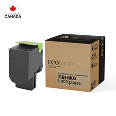 Lexmark 71B1HK0 Reman Ecotone Black 6K