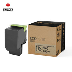 Lexmark 74C10K0 Reman Ecotone Black 3K