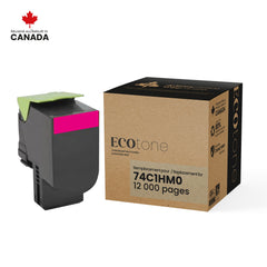 Lexmark 74C1HM0 Reman Ecotone Magenta 12K