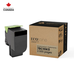 Lexmark 78C10K0 Reman Ecotone Black 2K