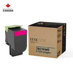 Lexmark 78C1XM0 Reman Ecotone Magenta 5K