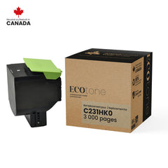 Lexmark C231HK0 Reman Ecotone Black 3K