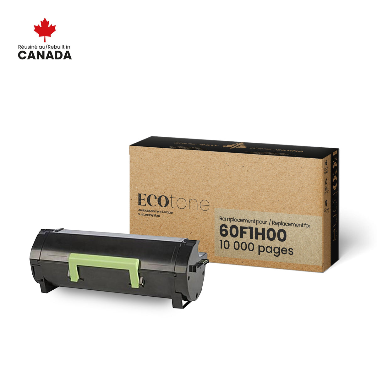 Lexmark  60F1H00 601H  Reman Ecotone 10K