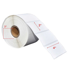 4x2'' Direct Thermal Labels 1''Core 700/rolls - 12/cs