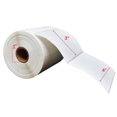 4x3'' Direct Thermal Labels 3''Core 1800/rolls - 4/cs