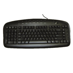 Wired Keyboard lefthanded black USB english BS29B